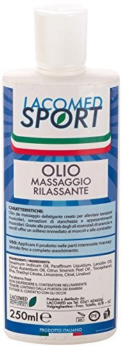 Cicli Bonin Cicli nycticorax Adult Unisex lacomed produkty do masażu Relax olej Tube Skin Care  biały, 250 ML CVL227