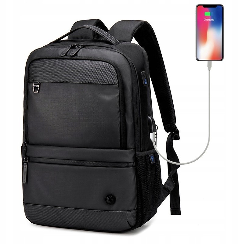 Wro Plecak Golden Wolf na laptopa 15,6 GB00402 Usb