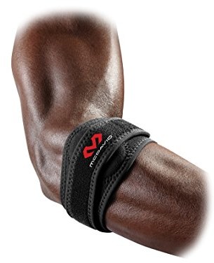 McDavid Elbow Band Dual Pad  duża, czarny, l 489R-BK-L