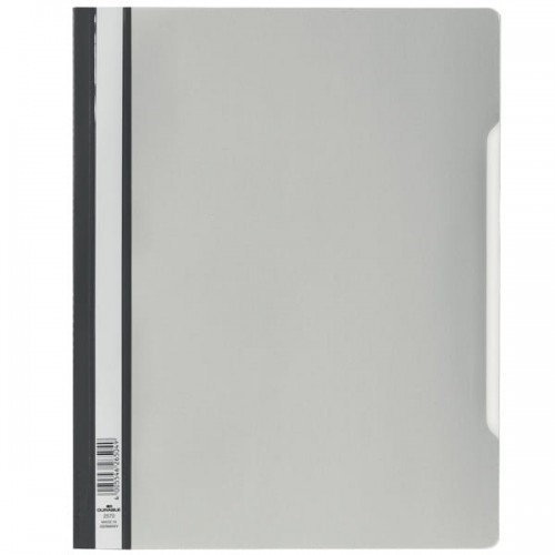 Durable Skoroszyt A4 z przezroczystą okładką z twardej folii szary 2570 10 DU871-5