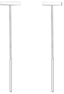 Elli Kolczyki Geo Trend pojemnik na minimalizm  srebro 925 0311340816 0311340816