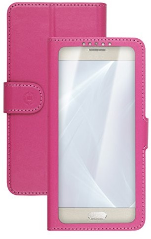 Celly Unica View XL 4.5  5.0 cala urządzenia Różowy, uni caviewxlpk UNICAVIEWXLPK