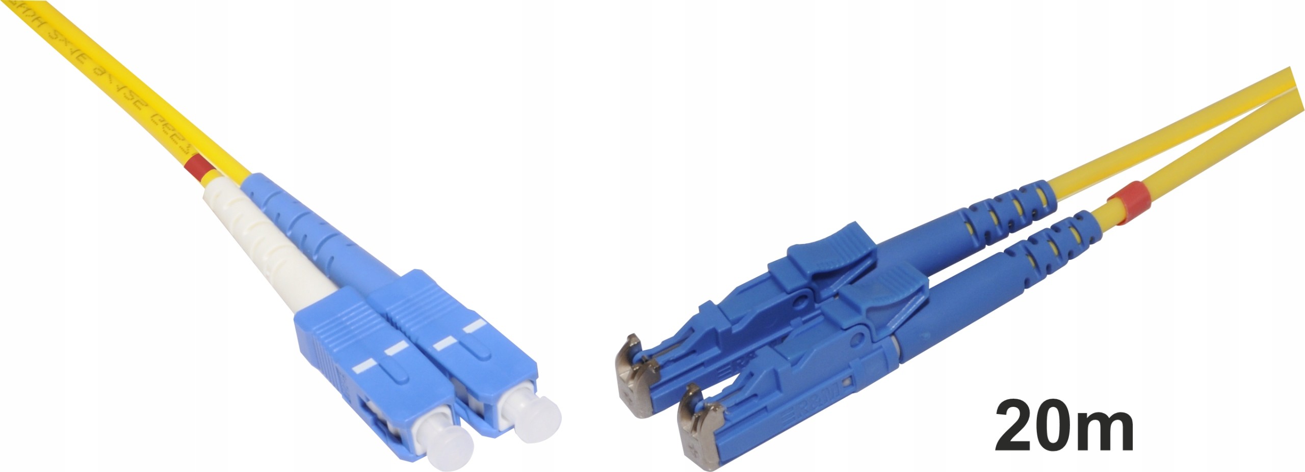 Patchcord SC/PC-E2000/PC Sm dx 2.8mm G657A1 20m