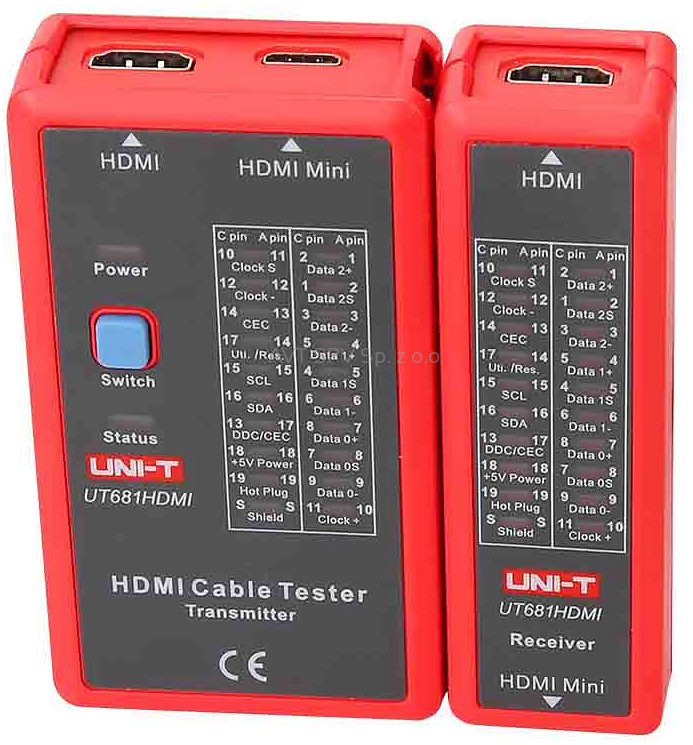 Tester kabli Uni-T UT681 Hdmi Outlet