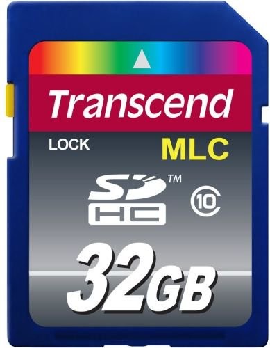 Transcend SDHC 32GB MLC Class 10 (TS32GSDHC10M)