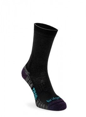 Bridgedale Skarpety damskie HIKE LT MERINO E kolor czarny