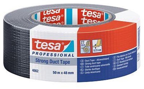 Tesa Professional Strong Duct Tape 50 m x 48 mm 04662-00199-00
