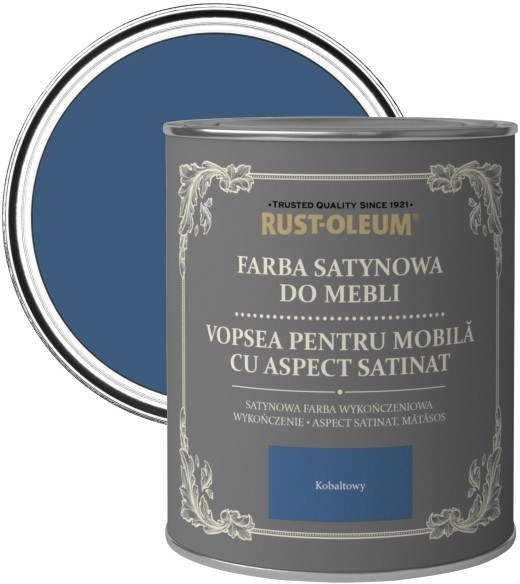 Rust-Oleum Farba do mebli Rust-Oleum kobaltowy satyna 0 125 l R0070118X5