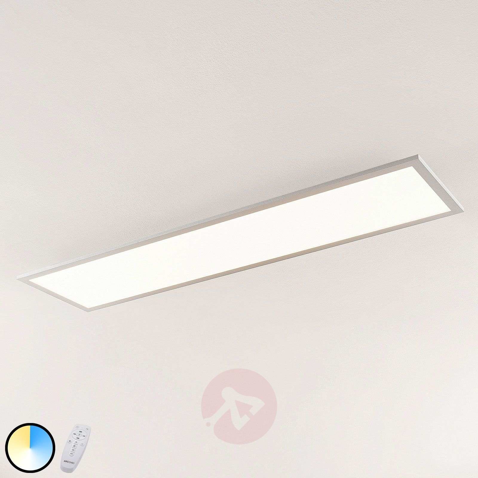 Arcchio Arcchio Gelora panel LED, CCT, 120 cm x 30 cm