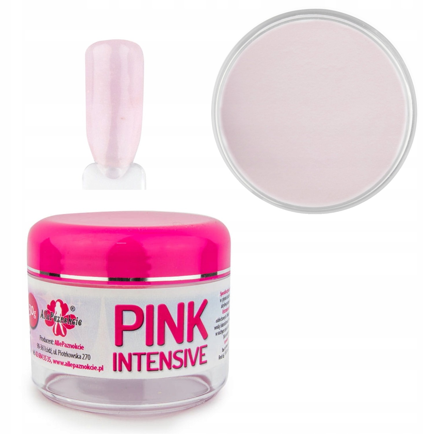 Akryl Do Paznokci Puder Akrylowy PinkIntensive 30g