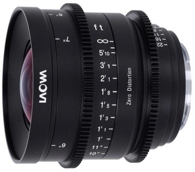 Venus Optics Laowa 15 mm T/2.1 Zero-D Sony E