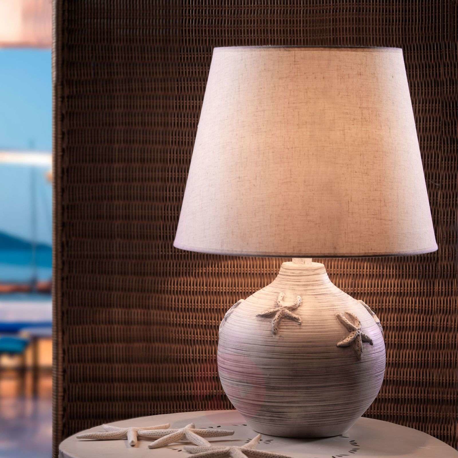 ONLI Lampa stołowa Marina, wysokość 61 cm, rozgwiazda