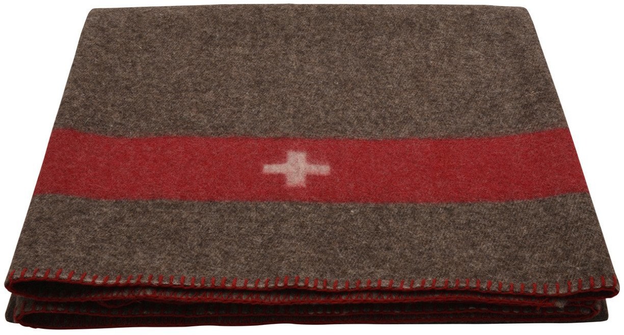 Eskimo Koc wełniany Eskimo Decke Armeedecke - Koc 761051291016 7
