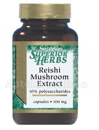 SWANSON Reishi Mushroom Extract 500mg - (90 kap)