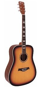 Dimavery STW-40 Gitara westernowa, sunburst 26245040