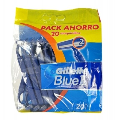 Gillette Blue II maszynka do golenia 1x20 szt dla mężczyzn