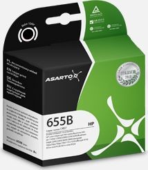 Asarto Tusz do HP 655 | DJ Ink Andvantage 3525 | black AS H655BN (AS-H655BN)