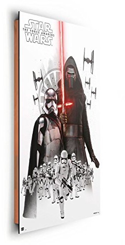 REINDERS Star Wars  Episode 7 Empire White  obraz ścienny 60 x 90 cm 27308