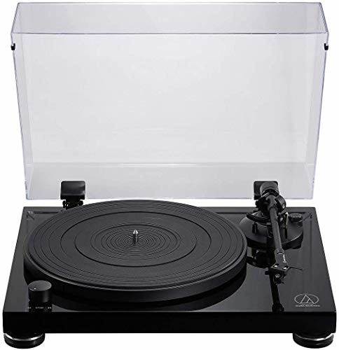 Audio-Technica Audio Technica Giradischi (At-Lpw50Pb) (Black) Trazione A Cinghia Base In Legno AT-LPW50PB