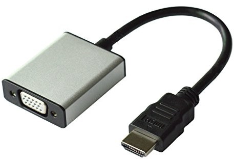 Value 12993119 adapter kabel HDMI do VGA i 3,5 MM audio (stereo) srebrny 12993119