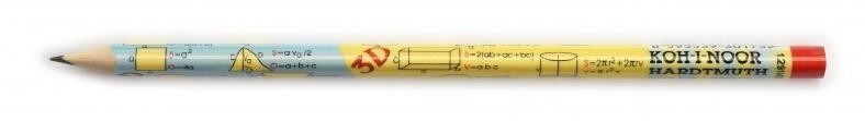Koh-I-Noor Ołówek grafitowy 1291  Tabliczka mnożeni (12szt)