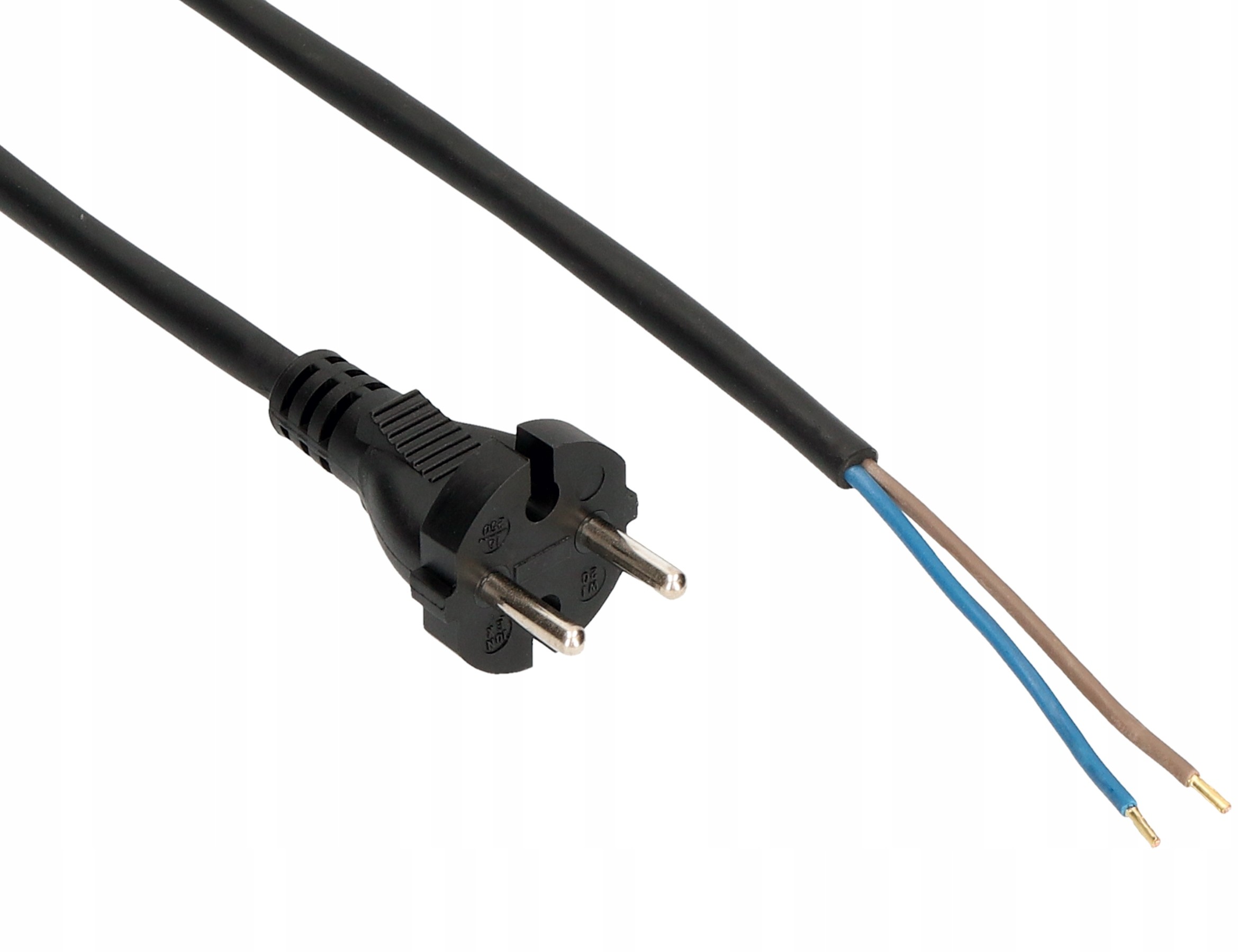Conotech kabel z wtyczką Guma 2x1 3m