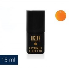 ActiveShop LAKIER HYBRYD UV LED 20 HULA HOOP ORANGE NEONOWY POMARAŃCZ 15ml ORANGE