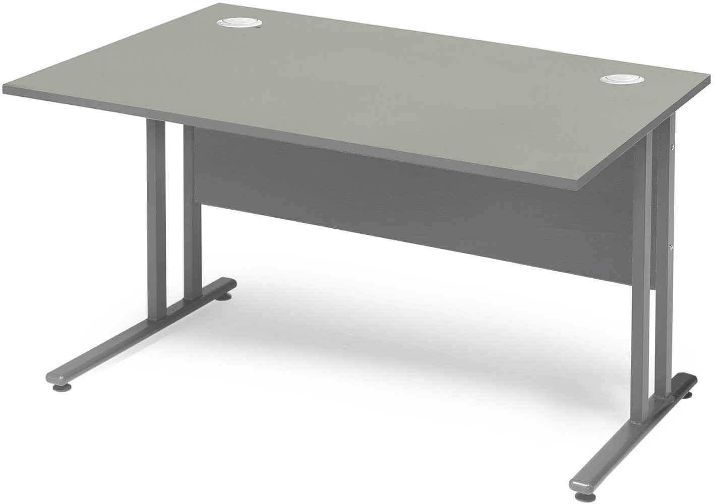 AJ Biurko proste FLEXUS Kolor: Szary laminat Długość:1200mm 148957