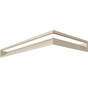 Kratki.pl LUFT SF narożny lewy kremowy 80x40x9 LUFT/NL/9/8040/45S/K/SF