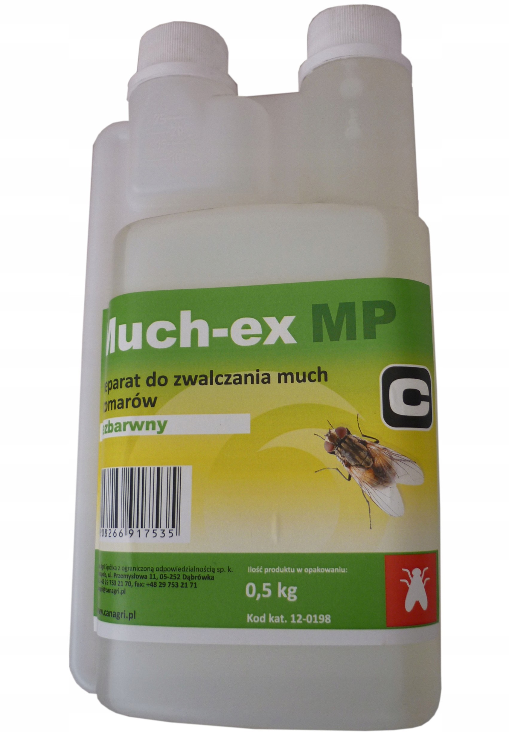 Much-ex 0,5kg płyn na komary muchy dla krów koni