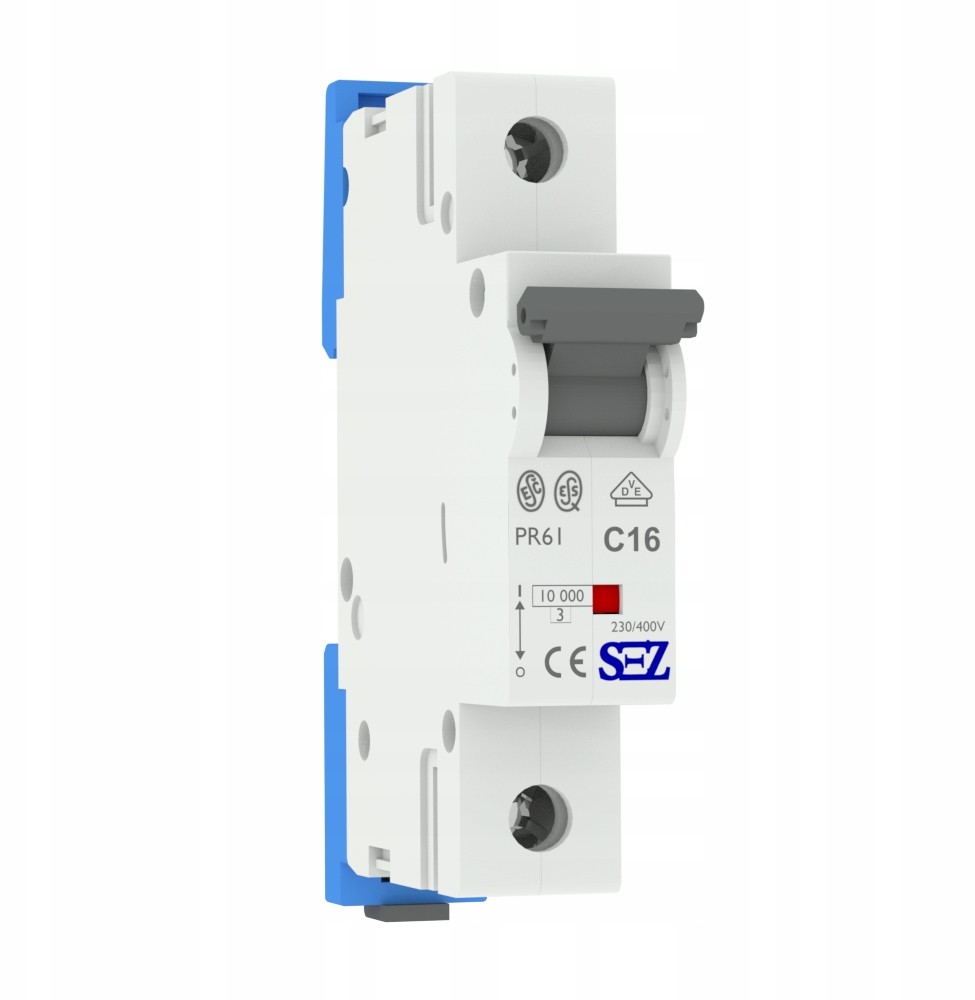 SEZ Wyłącznik nadprądowy C16A 1P 10kA Typ S 1095