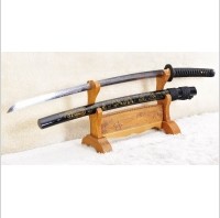 Kuźnia mieczy samurajskich MIECZ SAMURAJSKI KATANA DO TRENINGU, STAL WYSOKOWĘGLOWA 1095, HARTOWANA GLINKĄ, PIĘKNA SAYA, R1019