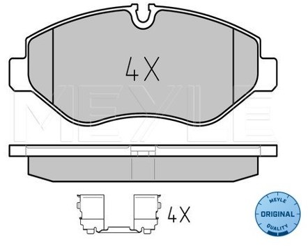 Wulf Gaertner Autoparts Zestaw klocków hamulcowych, hamulce tarczowe Wulf Gaertner Autoparts 025 291 9220