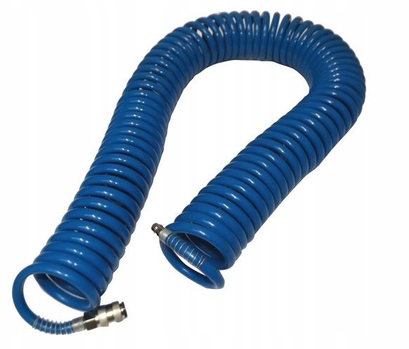 Wąż spiralny przewód pneumatyczny 15mb 5x8mm Pe
