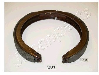 JAPANPARTS Zesatw szczęk hamulcowych, hamulec postojowy GF-S01AF