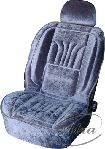 Atra Mata profilowana Atra ciemnoszara XL welur ATR5903263277217