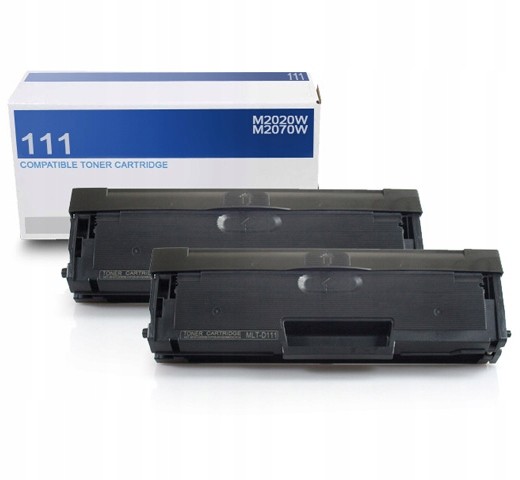 2x Toner MLT-D111S Do Samsung SL-M2022W SL-M2070W