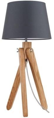 Spotlight RUNE Nocna Spot-Light 6314074 Drewno Dębowe/Tkanina