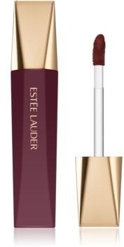 Estee Lauder Pure Color Whipped Matte Lip Color lekka matowa szminka w płynie odcień 930 Bar Noir 9 ml