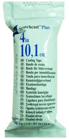 Lekki Gips Syntetyczny WODOODPORNY 10,1cm x 3,6m (scotchcast 3M) 000084