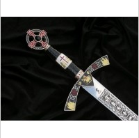 WSPANIAŁY MIECZ ZAKONU TEMPLARIUSZY 4112