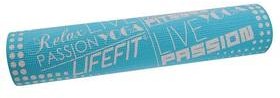 Mata LIFEFIT Slimfit Plus 173x61x0,6cm Turkusowa