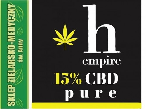 Hempire Hempire OLEJEK KONOPNY CBD 15% PURE 10ml Certyfikowany 754