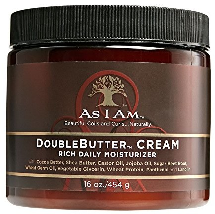 As I Am AS i AM Double Butter Rich Daily Moisturizer, 16 ounce by i AM AIA120064