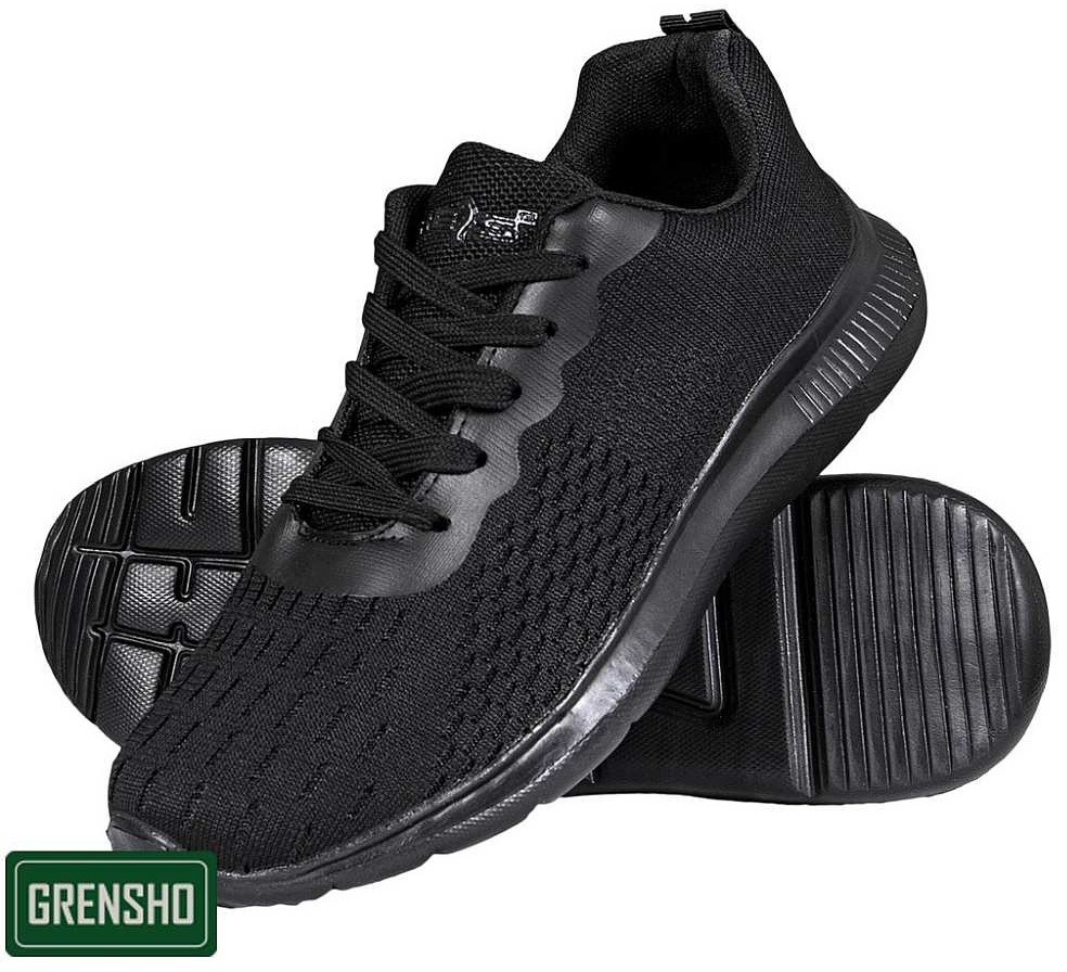 GRENSHO BSMUSTA - lekkie buty sportowe MUSTA wykonane z materiału tekstylnego - 40-46.