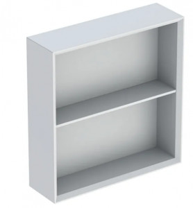 GEBERIT GEBERIT 502.323.01.3 Regał iCon kwadratowy 45 cm x 46,7 cm x 13,2 cm Biały Lakierowany matowy