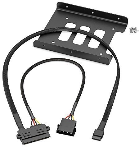 KabelDirekt Przewód bezpośrednio 3 X 7-pin SATA 3 kabel do transmisji danych 6 GB/S, czarny 825
