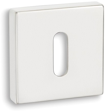 CONVEX Rozeta kwadratowa CONVEX QR5 biały matowy klucz 15-354