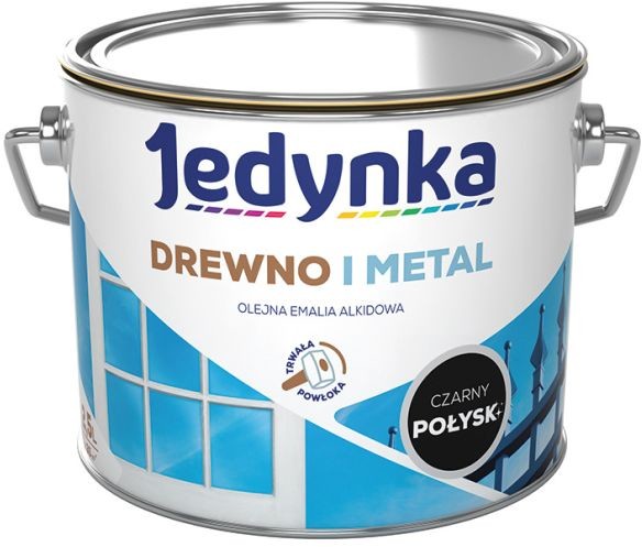 Jedynka Emalia alkidowa czarna 2 5 l