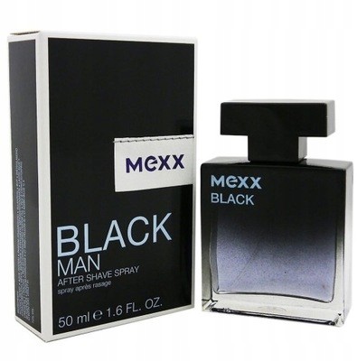 Mexx Black Man 50ml woda po goleniu Spray